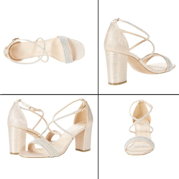 NIB Paradox London Mackenzie Heels in Rose Shimmer, Size 6.5, REDUCED! - Picture 7 of 7